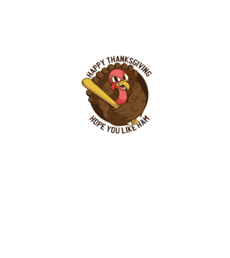 Happy Thanksgiving - Hope you like Ham model alb pe tricou