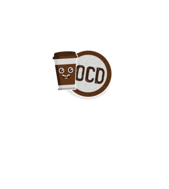 Cafea Dragoste și dependență model albastru închis pe tricou