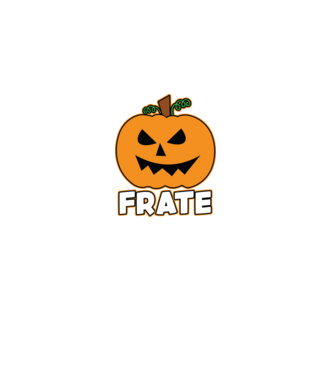 frate model negru pe tricou