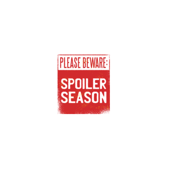 Atenție! Pericol de spoiler model alb pe tricou