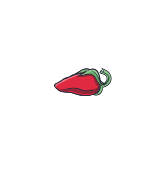 Got Spice ardei model turcoaz pe tricou