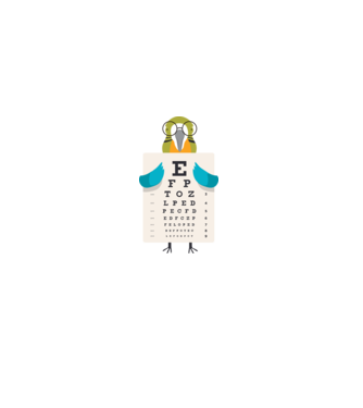 Oftalmolog papagal model gri pe tricou