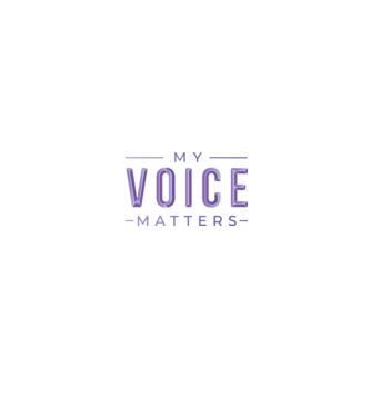 My Voice Matters de Ziua Femeii model alb/roșu pe tricou