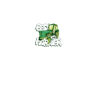 Best Farmer Ever cu Tractor model negru pe tricou