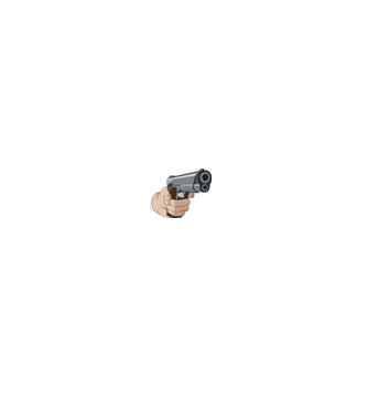 Pistol model gri pe tricou