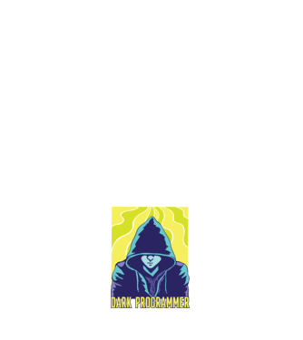 Dark Programmer model negru pe tricou