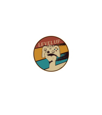 Level up - Trecere nivel Gamer model negru pe tricou