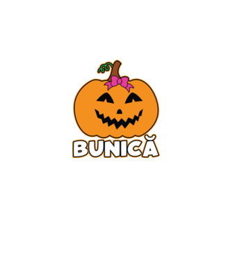bunică model negru pe tricou
