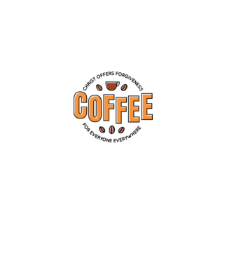 Cafea Iertare model gri pe tricou