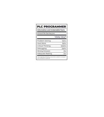 Programator PLC model gri închis pe tricou