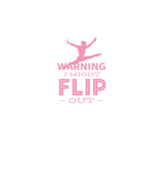 Gimnast model albastru închis pe tricou