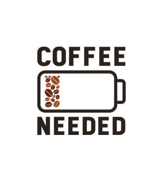 Am nevoie de cafea model alb pe tricou
