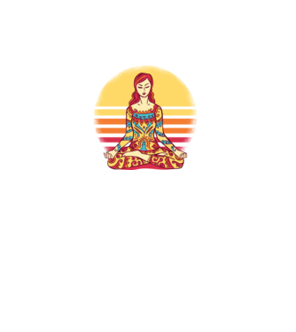 Mandala Yoga Meditație model turcoaz pe tricou