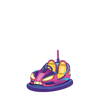 Dodgem model nisipiu pe tricou