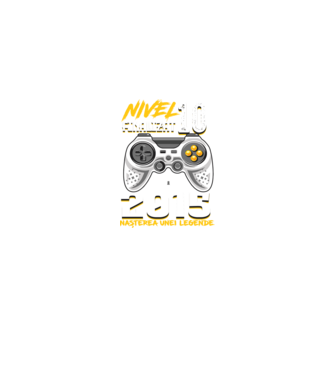 Nivel Finalizat 10  2015 model negru pe tricou