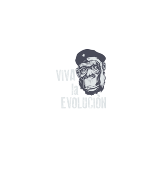 Viva La Evolucion model roșu pe tricou