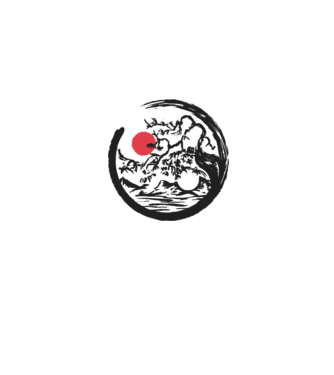 Yin-Yang Bonsai model gri pe tricou
