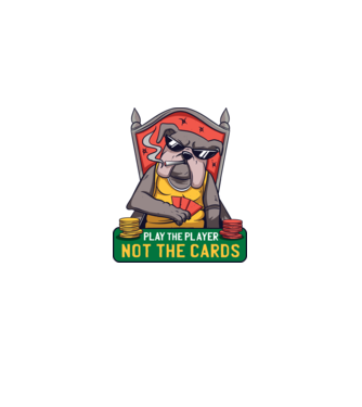 Bulldog Poker model negru pe tricou