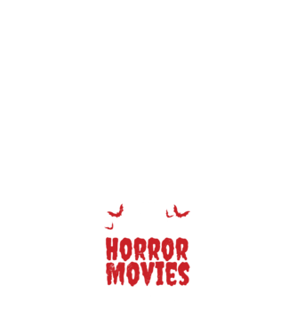 Eat Sleep Horror Movies Repeat model alb pe tricou