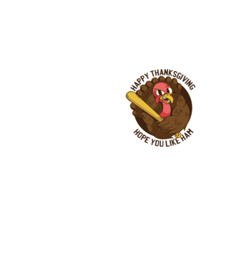 Happy Thanksgiving - Hope you like Ham model galben neon pe tricou