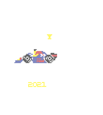 Max Verstappen campion mondial Formula 1 model alb pe tricou