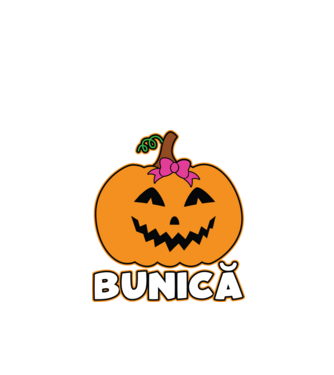 bunică model negru pe tricou