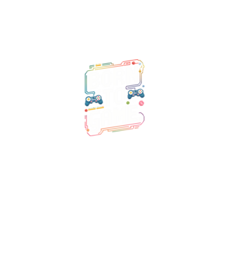 Born to Game Pixel Negru model negru pe tricou