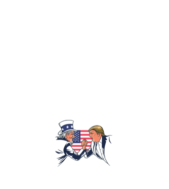 Trump Vs Unchiul Sam SUA 2020 alegeri prezidențiale model negru pe tricou