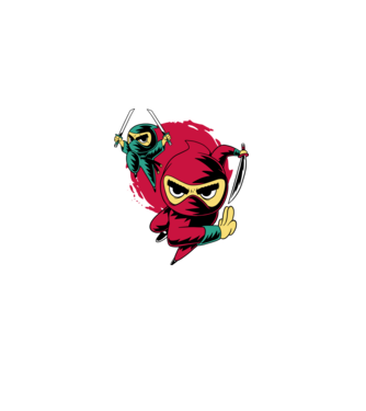 Tricou Ninja model  pe tricou