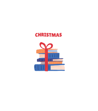 All I want for Christmas is Books tricou cu cărți model negru pe tricou