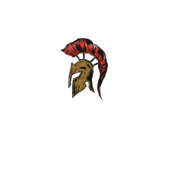 Cască războinic Sparta model turcoaz pe tricou