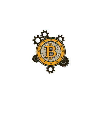 Mecanică Bitcoin model roz deschis pe tricou