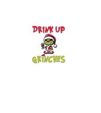 Drink up Grinches model roz deschis pe tricou