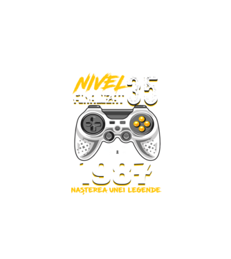 Nivel 35 finalizat. 1987 nașterea unei legende model negru pe tricou