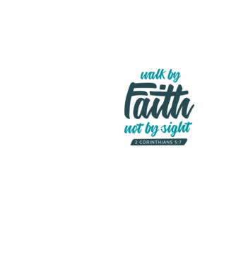 Walk by faith - Religie model galben neon pe tricou