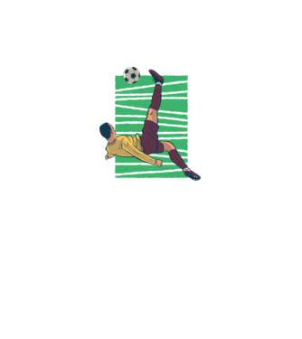 Fotbalist foarfecă model negru pe tricou