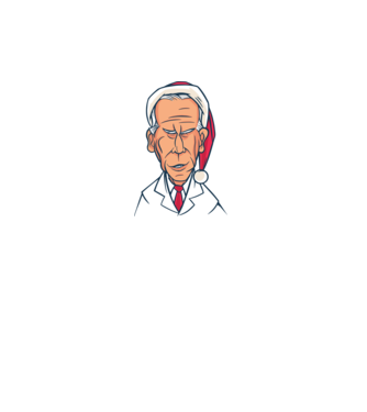 Crăciun Biden model turcoaz pe tricou