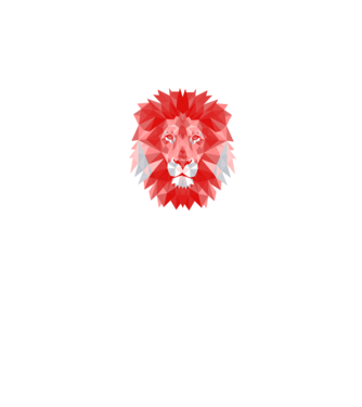 Red Lion model negru pe tricou