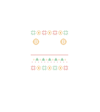 Buy the Dip Bitcoin Ugly Sweater model  pe tricou
