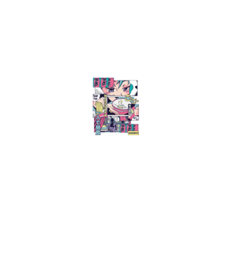 Anime Vaporwave Ramen model negru pe tricou