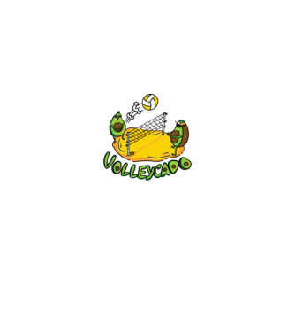 Avocado Volei model albastru regal pe tricou