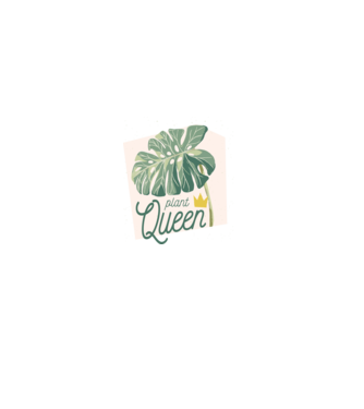 Plant Queen model gri pe tricou