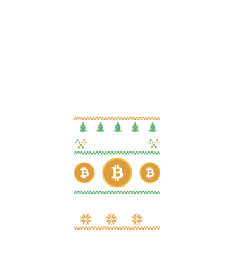 Merry Gainmas Bitcoin tricou cu pulovăr urât model negru pe tricou