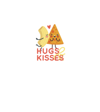 'Hawaii pizza dragoste tricou drăguț Valentine''s Day' model verde pe tricou