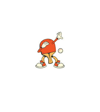 Ping Pong DAB model negru pe tricou