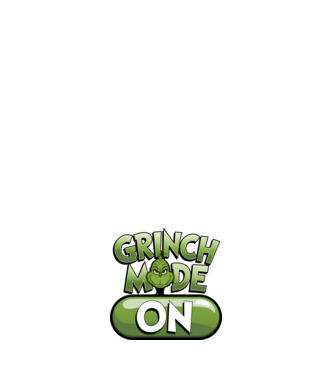 Grinch mode ON model albastru închis pe tricou