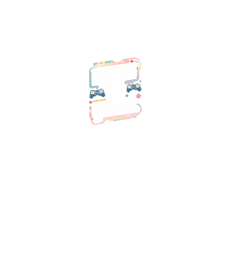 Born to Game Pixel Negru model negru pe tricou