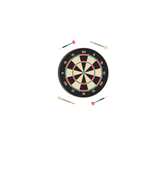 Tablă Darts model negru pe tricou