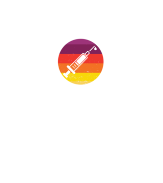 Don't wait Vaccinate model negru pe tricou