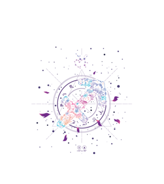 Saggitarius Zodiac model alb pe tricou